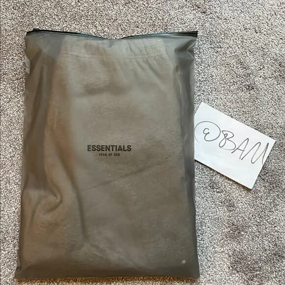 FOG - Fear of God Essentials Dark Oatmeal Joggers - (READ DESCRIPTION) - Picture 7 of 8
